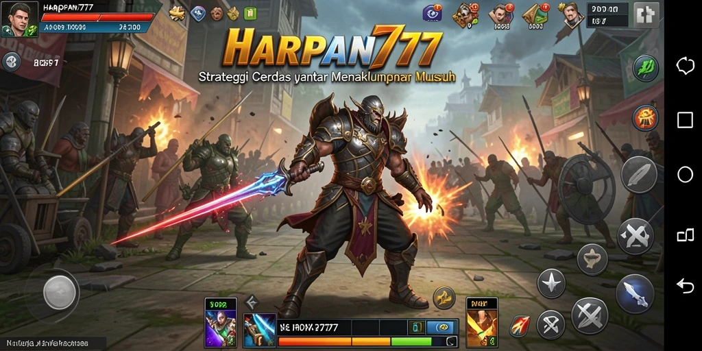 Gameplay strategis yang intens dan menantang di HARAPAN777.