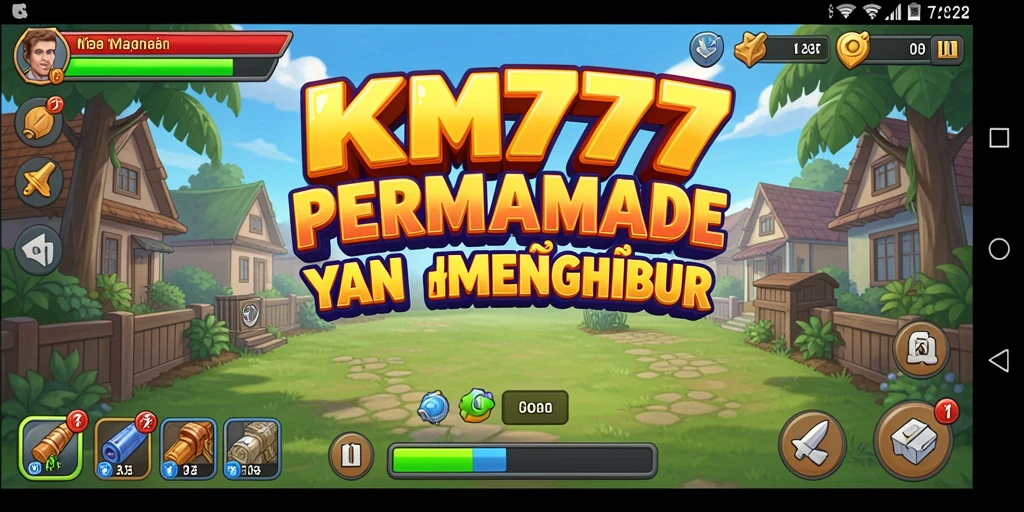 Tampilan gameplay menarik dari KM777 yang seru dan adiktif.