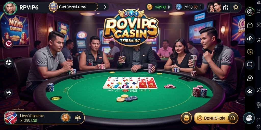 Tampilan menarik dari gameplay Live Casino yang menegangkan.