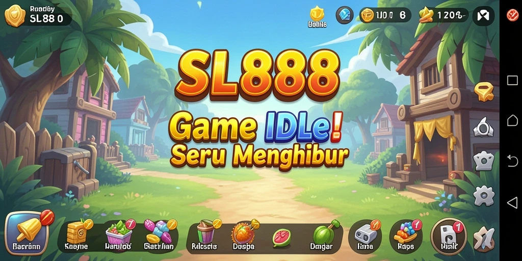 Tampilan screenshot SL888 yang menarik dengan gameplay Idle.