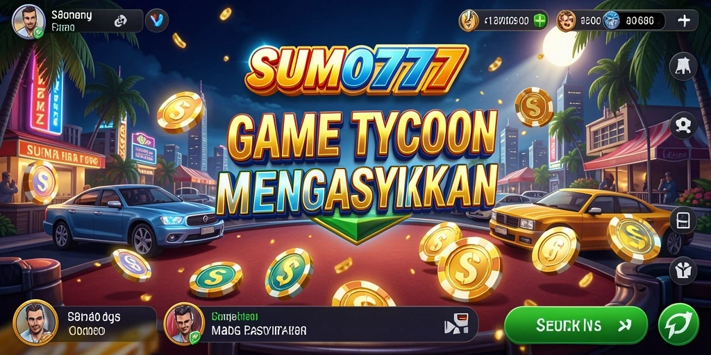 Tampilan menarik dari gameplay Tycoon yang seru dan menantang.