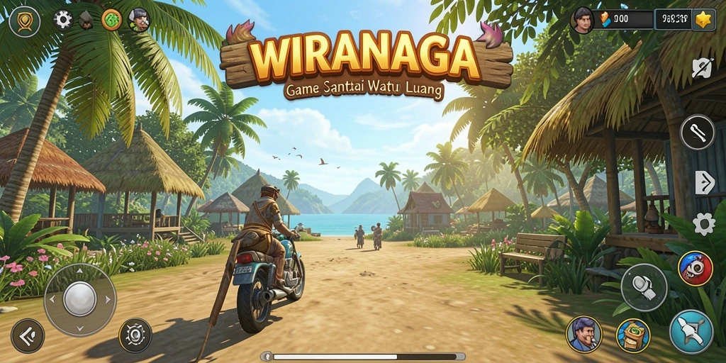 Screenshot WIRANAGA menampilkan gameplay yang menyenangkan dan interaktif.